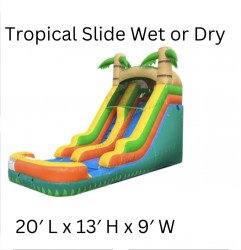 (#22) Tropical Slide  Wet or Dry