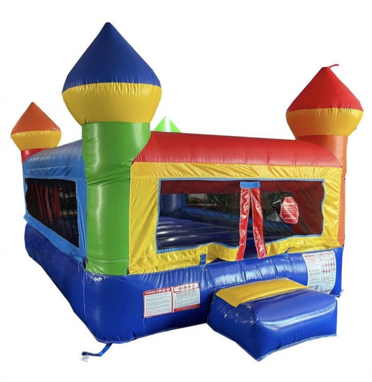 (#11) Multi Colored Toddler Bounce House