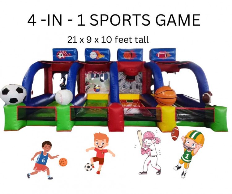 4 in 1 Sports Inflatable