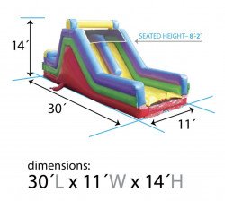 2B2A44FE 015C 4DFB 8F8B C34023C5BA44 1727119161 # (47) 30’ ROCK WALL SLIDE 14’ TALL