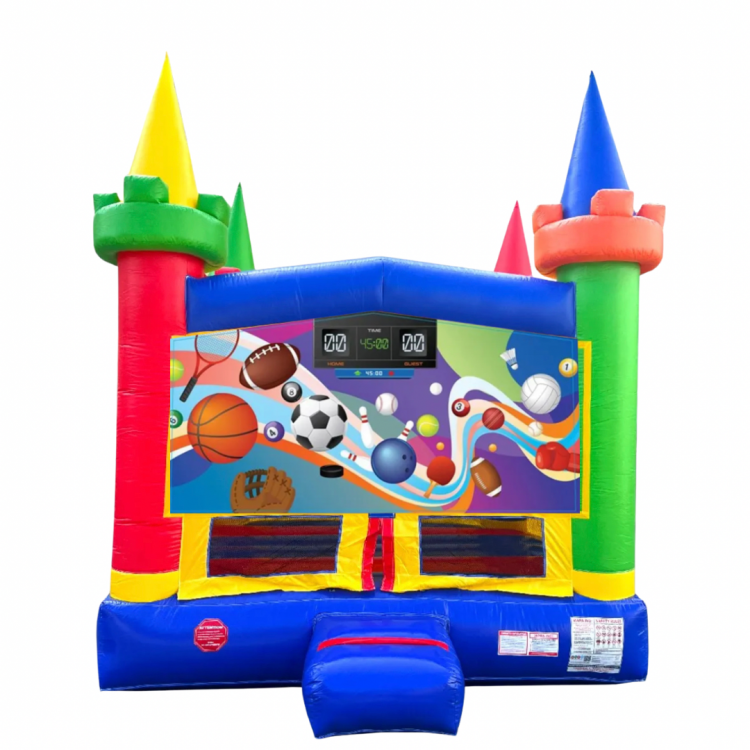 #(49) SPORTS BOUNCE HOUSE