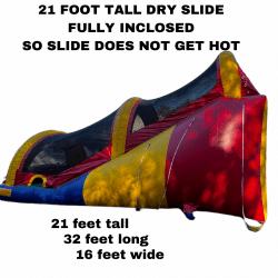 E8249F7F B9F6 4C2D A7CF EAC5D5AF449C 1730552448 (55) 21 FOOT TALL DRY SLIDE