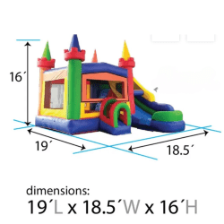 Untitled20design 1735577279 SONIC BOUNCE HOUSE WITH WET OR DRY SLIDE