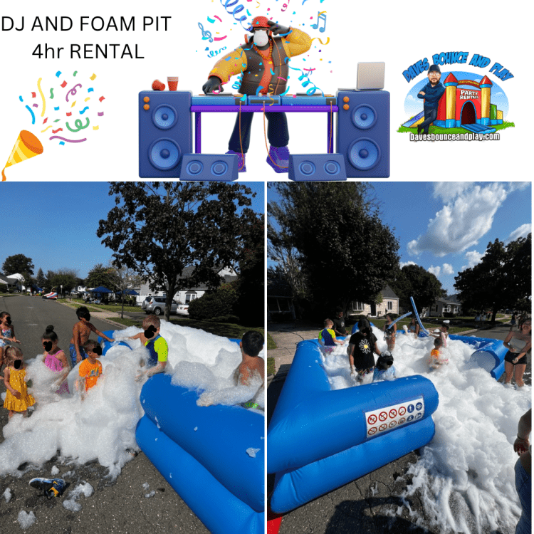 DJ AND FOAM PIT PARTY