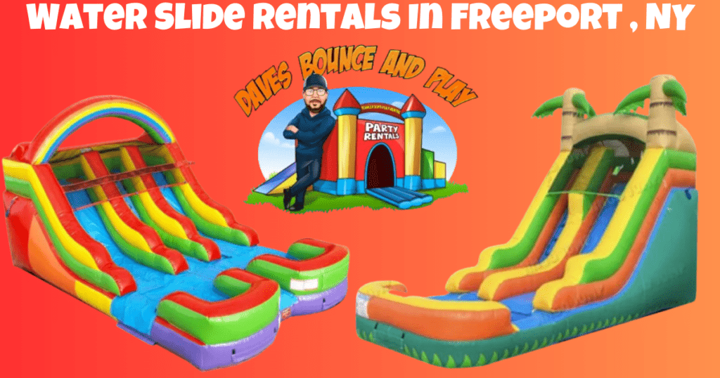 Water Slide Rentals In Freeport, NY - Dave's Bounce And Play