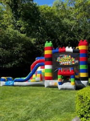 IMG 6488 1749668668 (#10) Mega Block Bounce house with slide wet/dry