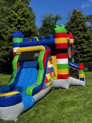 IMG 6489 1749668669 (#10) Mega Block Bounce house with slide wet/dry