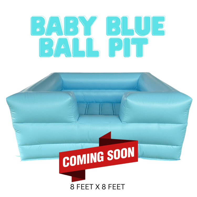 Baby blue ball pit