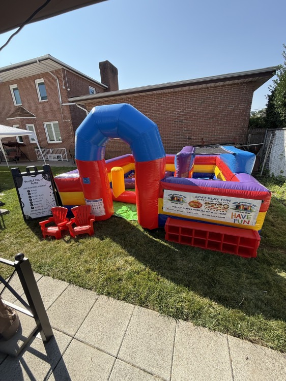 NEW SOFT PLAY SET UP