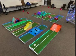 Golf on the go ( 9 hole course )