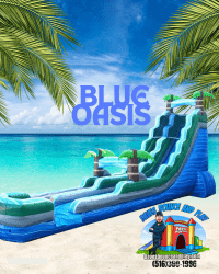 BLUE20OASIS 1764509397 (86) blue oasis 24 foot water slide