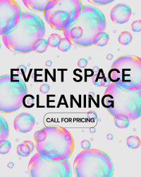 Event space cleaning