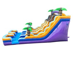 (92) PURPLE PARadise 20 foot double lane water slide IMG 1217 1764528221 (92) PURPLE PARadise 20 foot double lane water slide
