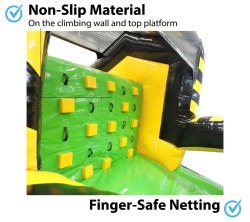 IMG 2193 1769293127 (108) 40 foot venom double lane obstacle course with slide