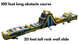 IMG 2214 1769366932 100 Foot venom obstacle course with 20 foot tall double slide