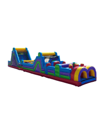 # (44) 70 FOOT OBSTACLE COURSE W/16 FOOT SLIDE